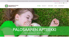 Desktop Screenshot of palosaarenapteekki.com